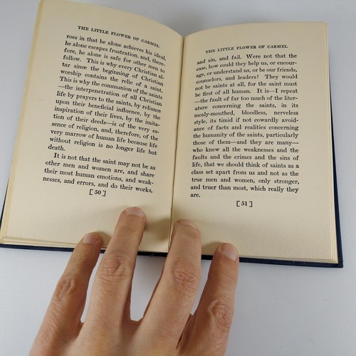 The Little Flower of Carmel, Michael Williams, 1925, P.J. Kenedy & Sons HC - Picture 10 of 12