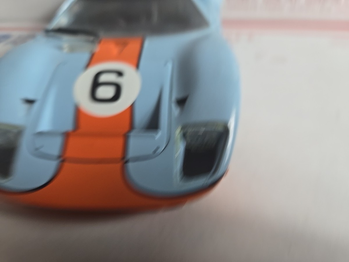 Jouef Evolution 1/18 Scale Model Car 3008 - Ford GT40 #6 Jouef Evolution 1/18 Scale Model Car 3008 - Ford GT40 #6