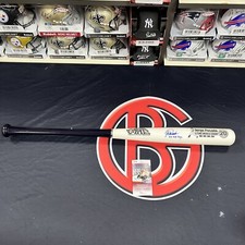 Jorge Posada Autographed New York Yankees Cooperstown Bat Inscribed JSA