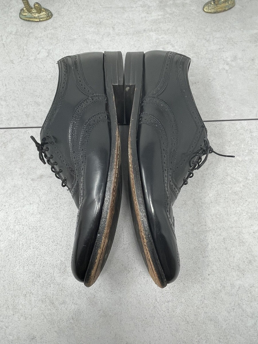 Florsheim Harvard Black Oxford Brogue Wingtip Dress Shoes Size 11D Florsheim Harvard Black Oxford Brogue Wingtip Dress Shoes  main image 2