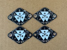 4 New Can Capacitor Replacement Adapter Mount Plates for 1" Small Can Caps