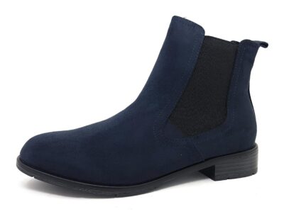 Marco Tozzi Marco Tozzi Damenschuhe Stiefeletten Schlupfstiefel Blau