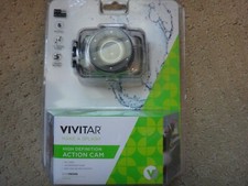 Vivitar HD Action Waterproof Camera / Camcorder - Silver DVR783HD-SIL