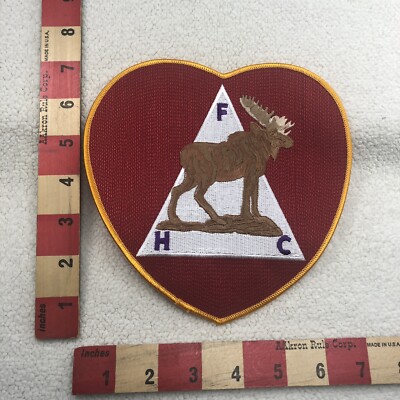Version 2 LOYAL ORDER OF MOOSE Patch (Full Moose, Side View) 09DU