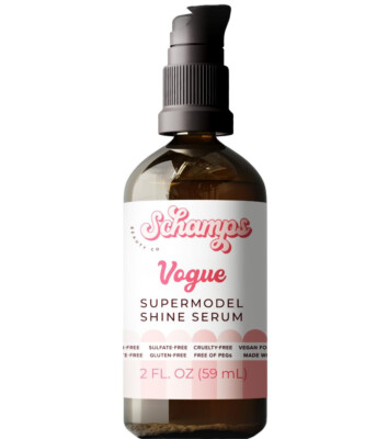 Schamps Vogue Hair Shine Serum - Heat Protectant - 2 fluid ounces
