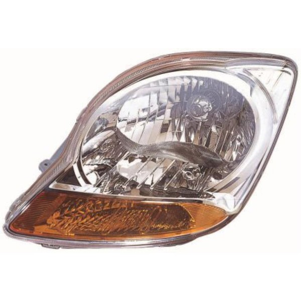 Halogen Scheinwerfer Frontscheinwerfer Rechts H4 FüR Daewoo Matiz Inkl. Lampen-image