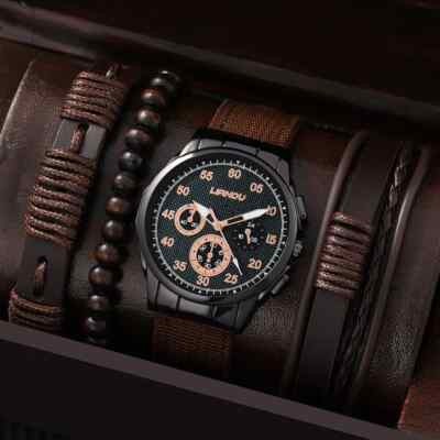 Herren Armbanduhren Mann Schmuck Mode Business Quarz Armband Uhr