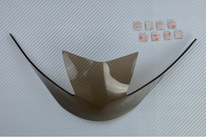 Cache phare Racing marron pour Suzuki GSXR 125 WDL0 de 2017 à 2022
