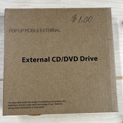 External DVD CD Drive USB 3.0 Type-C Player for PC Laptop Apple Macbook Linux OS