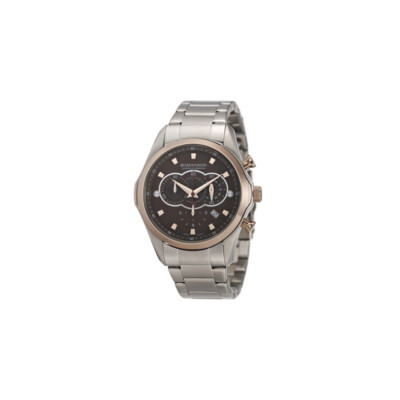 Herren Armbanuhr Romanson Sports Herrenuhr Chronograph Edelstahl