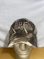 Vintage Team Realtree Duck Hunting Camouflage Trucker Hat Baseball Cap Lid
