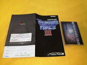 THUNDER FORCE III  Mega Drive / GENESIS  MD SEGA MEGADRIVE.