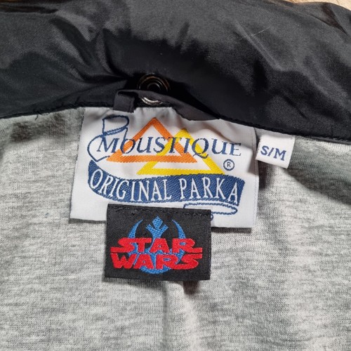 Star Wars / Trilogy Rain Coat 1996 Official Parka Size L Large Black - Picture 9 of 16