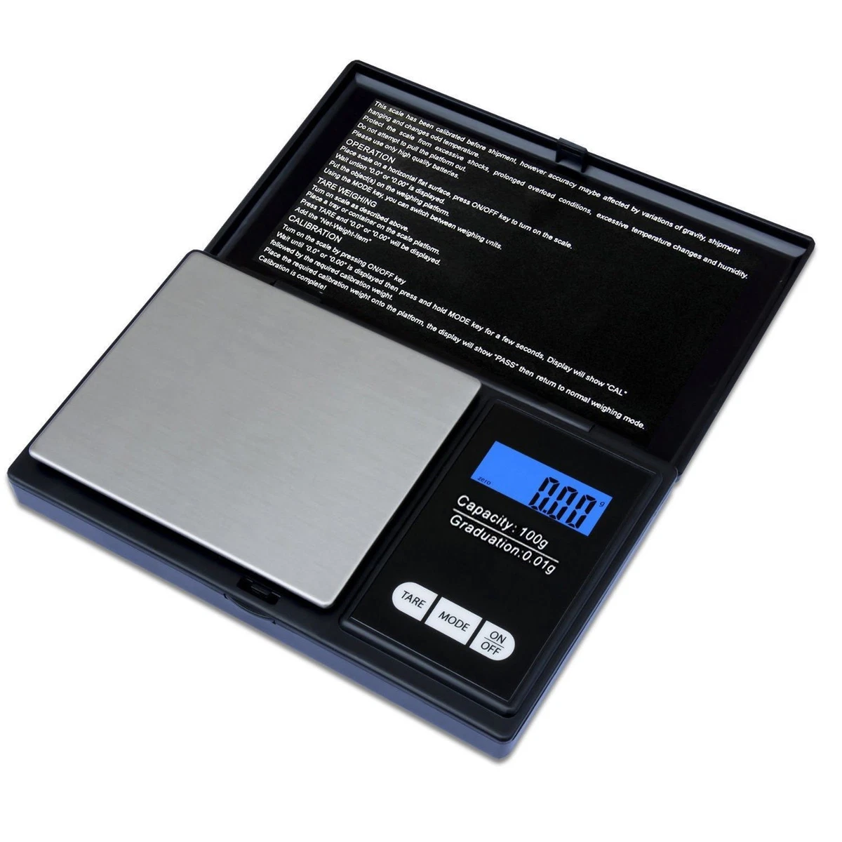 Small mini pocket digital electronic weighing weight scale 0.01g -  200Grams_UK