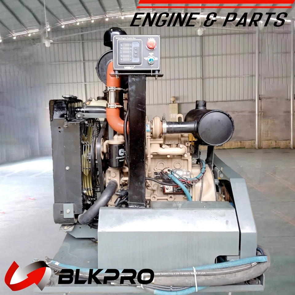 Power Unit Engine Complete John Deere 4024TF270 Turbo Diesel 61HP 2.4L 4Cylinder - Image 2 of 4