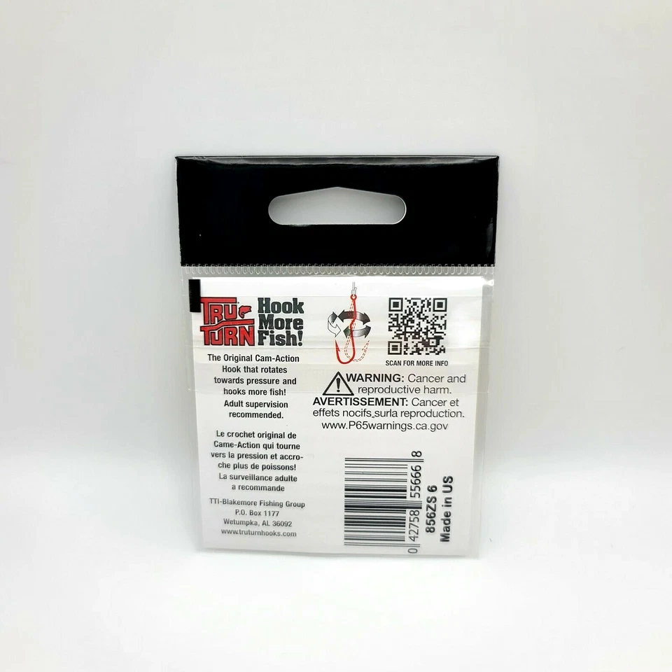 Gancho Crappie Tru Turn Panfish Quanity 9 Talla 6 Nuevo Foto 2 de 2