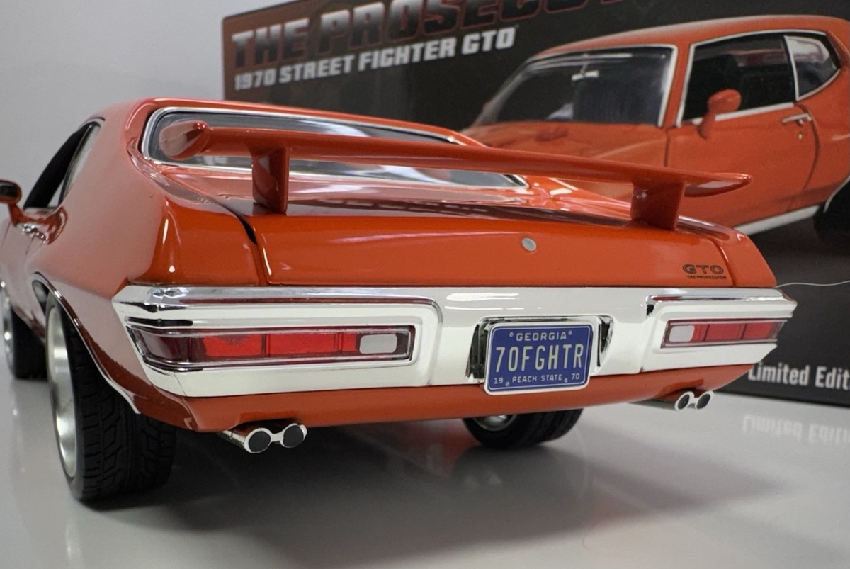 ACME 1/18 Scale 1970 Pontiac GTO “StreetFighter” THE PROSECUTOR | eBay