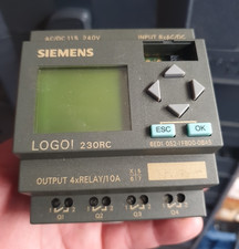 1 STÜCK SIEMENS LOGO 230RC 6ED1 052-1FB00-0BA5 geprüfte SPS Kleinsteuerung gebr.