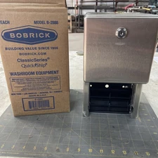 Bobrick Classic B-2888 Multi-Roll Toilet Tissue Dispenser Lock & Key.  New