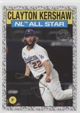 2021 Topps 1986 All-Star Baseball Platinum Anniversary 8/70 Clayton Kershaw rf2