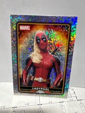 2025 Topps Deadpool & Wolverine Ladypool mini diamonds Parallel Marvel Card #27