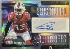2025 Prizm - Terrel Bernard - Sensational Signatures /149 (AU)