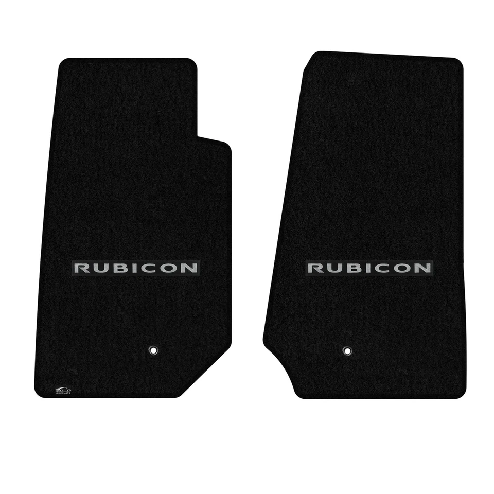 Lloyd Mats 2PC Set for 2007-2013 Jeep Wrangler JK 2-Door, Black Foto 2 de 4