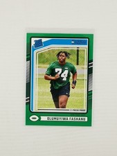 2024 Panini Donruss - Rated Rookie Olumuyiwa Fashanu #330 Press Proof Green (RC)