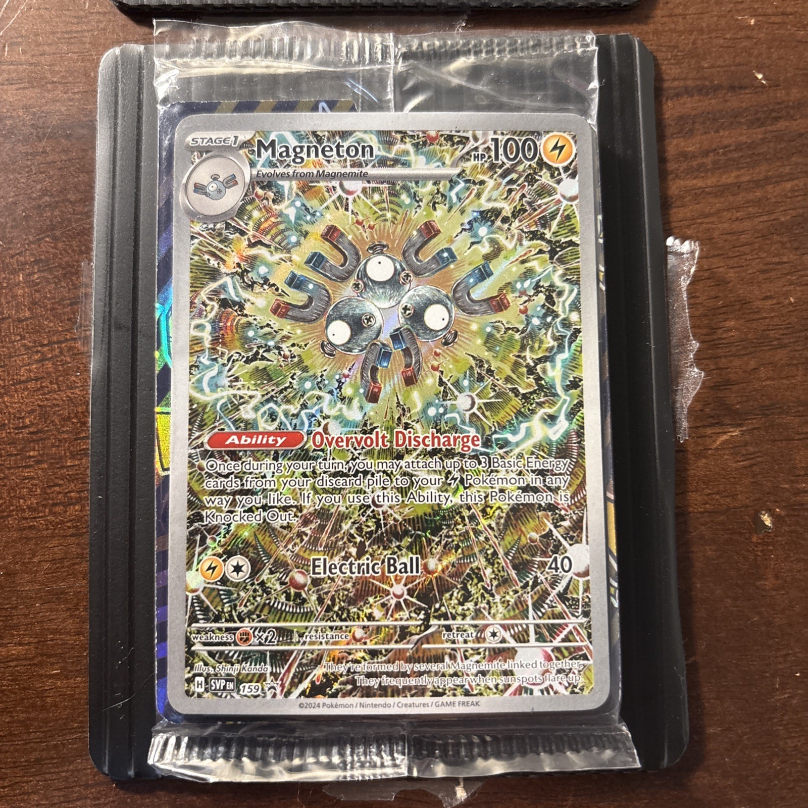 Magneton 159 Sv: Scarlet & Violet Promo Cards Holo (Sealed)