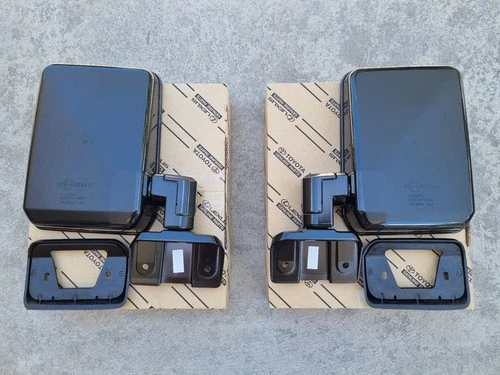 Toyota 76 78 79 series Land Cruiser door mirrors NEW 87910-60142  87940-60372