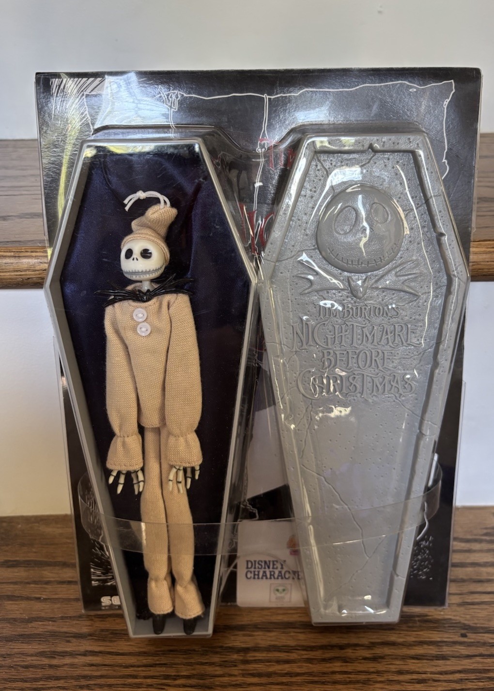 Figura De Colección 1999 Jack Skellington SEGA Tim Burton Pesadilla Antes De Navidad NUEVO