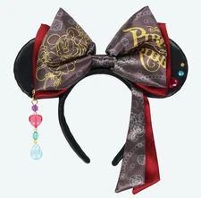Tokyo Disney Minnie Ear Headband Pirates of the Caribbean 2025 Japan【US STOCK】