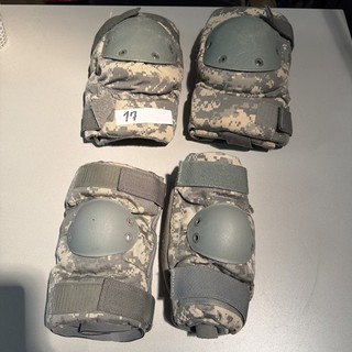 Knieschoner Ellenbogenschoner Taktisch Original ACU SET US Army camouflage UCP.