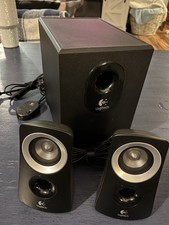 Logitech Z313 2.1 Speaker System w/ Down Facing Subwoofer  Volume Switch Tested