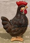 Vintage Japan Ceramic Chicken Covered Dish Canister Farmhouse Kitchen New — photo 4