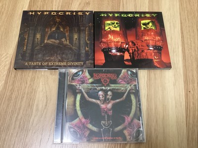 Lot 3 Cd Hypocrisy   A Taste Of Extreme Divinity, Hypocrisy, Osculum Obscenum