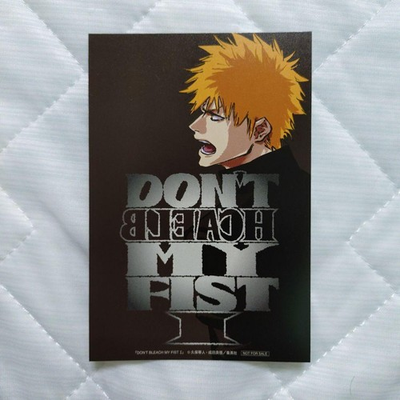 #ad Don#x27;t Bleach My Fist Animate Illustration Card Ichigo Kurosaki $68.26