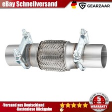 Flexrohr mit 2 Schellen 45x100/210mm Universal für Skoda kompatibel mit Mercedes