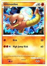 Heavily Played Hitmonlee (Undaunted 52) - HGSS25 - Promotional Pokemon HGSS Prom on eBay