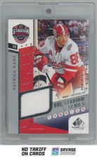 2025-26 SP Game Used Stadium Series Fabrics Patrick Kane #SSF-4 Detroit Red