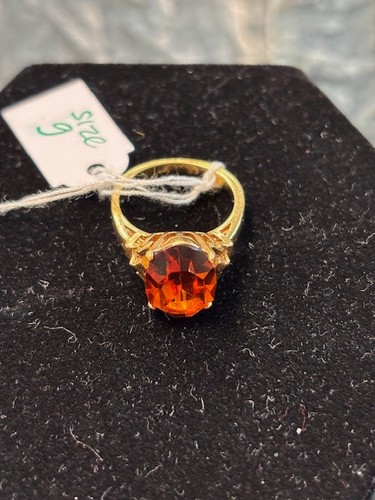 Citrine Ring Size 9 - Picture 2 of 3