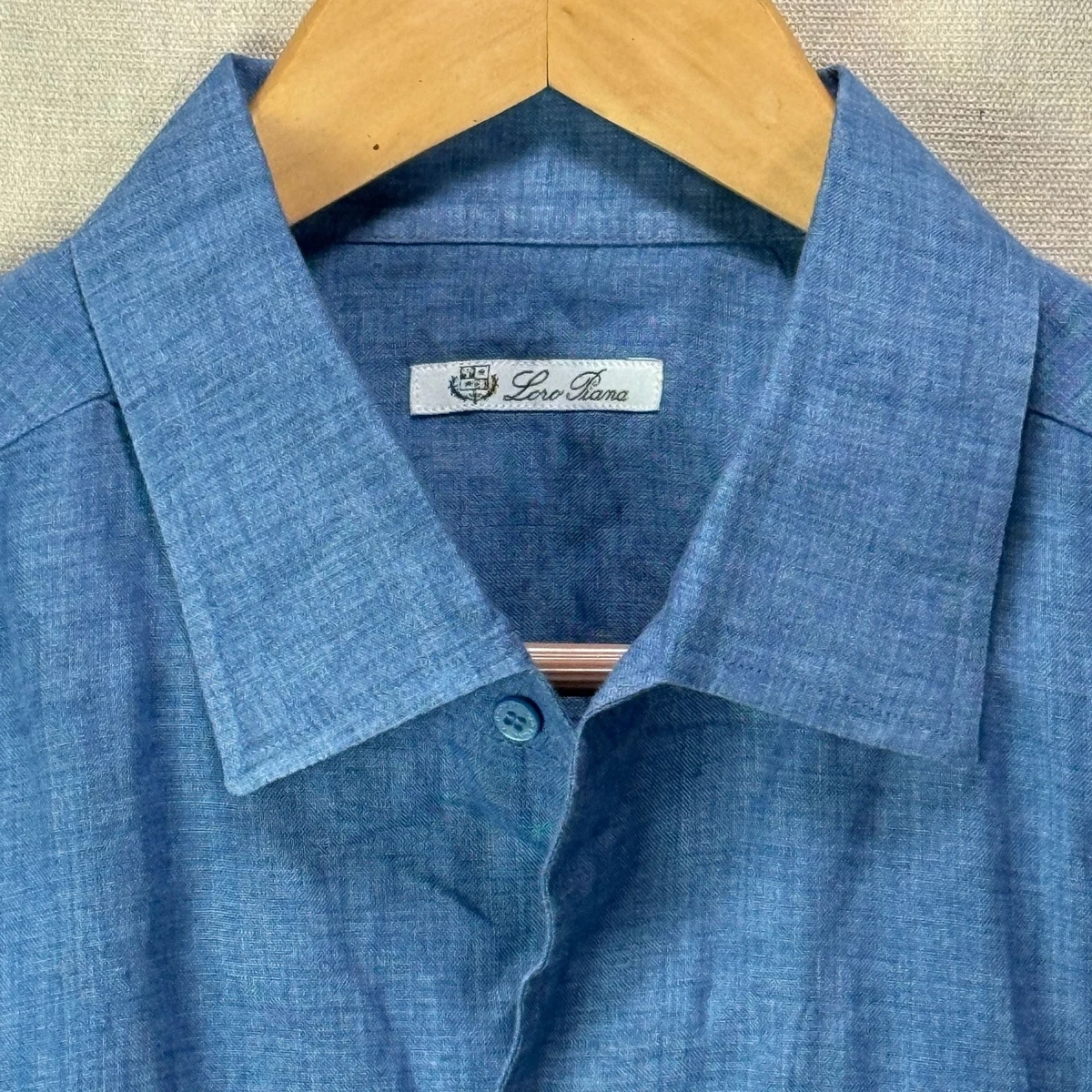 Loro Piana Linen Casual Button-Down Shirts for Men for sale | eBay