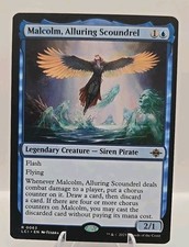 Malcolm, Alluring Scoundrel MTG The Lost Caverns of Ixalan Regular