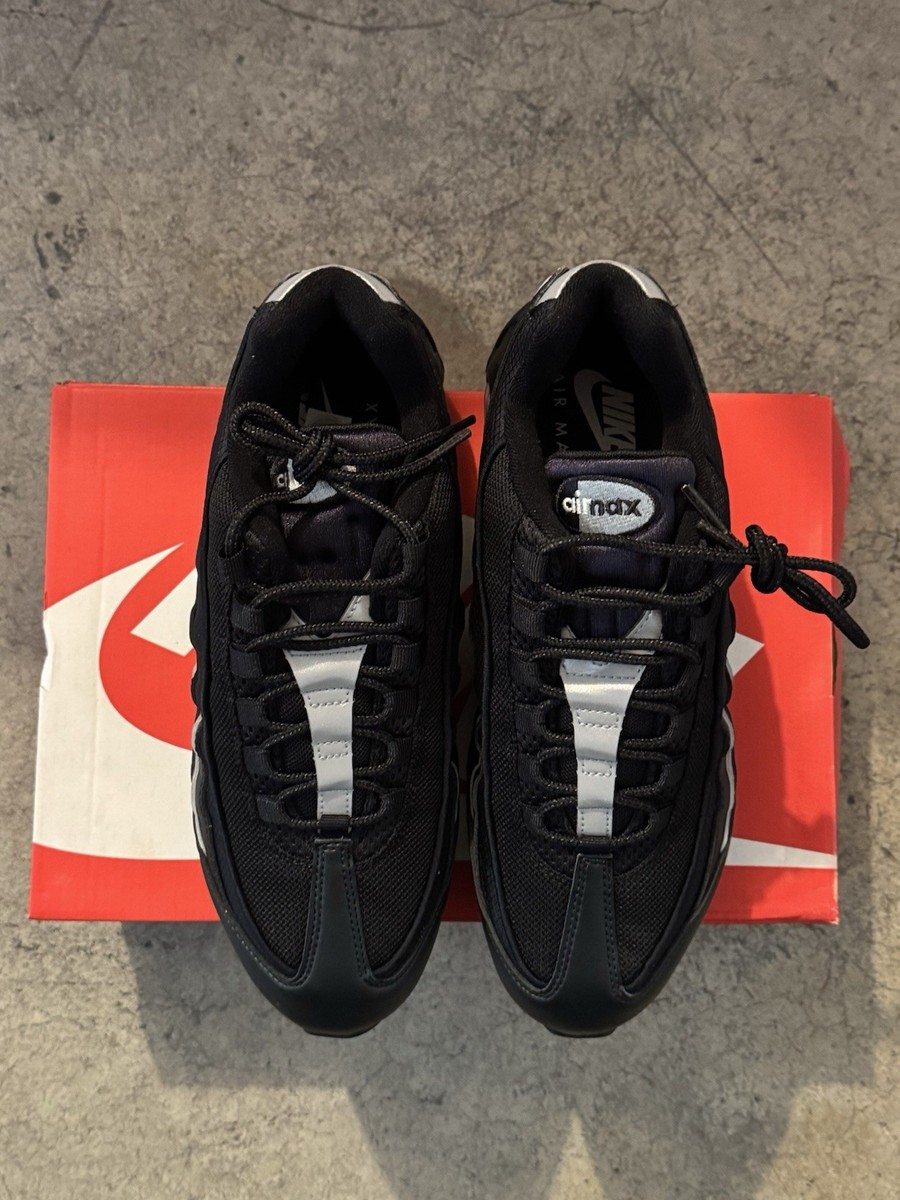 Nike Air Max 95 OG Big Bubble Black White Metallic Silver IB1667