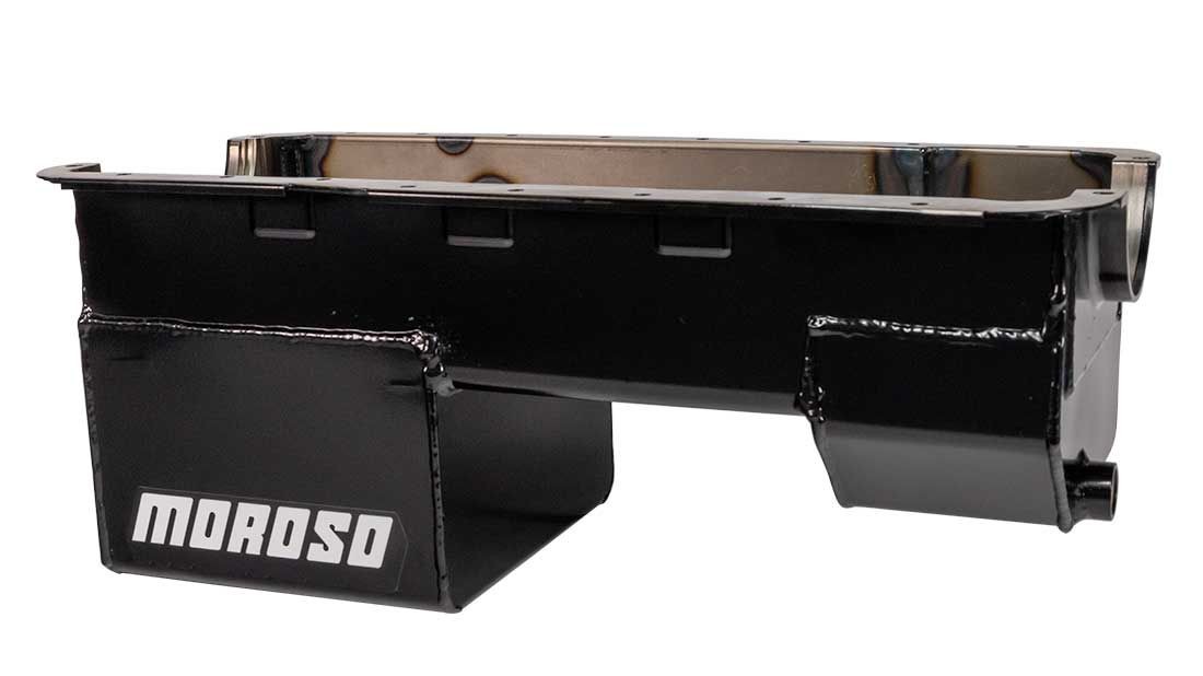 Moroso Engine Oil Pan 20520; Street/Strip Wet Sump 7qt for Ford Mustang 351W