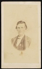 Private Ebenezer Harman of Co. A, 6th Maryland Infantry Regiment in uniform /