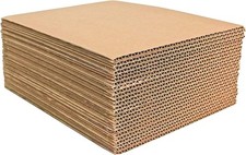25 9x12 Cardboard Corrugated Pads Inserts Filler Sheet 9 x 12