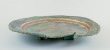 &Eacute;douard Massier, franz&ouml;sischer Keramiker. Einzigartige kolossale Schale auf d...