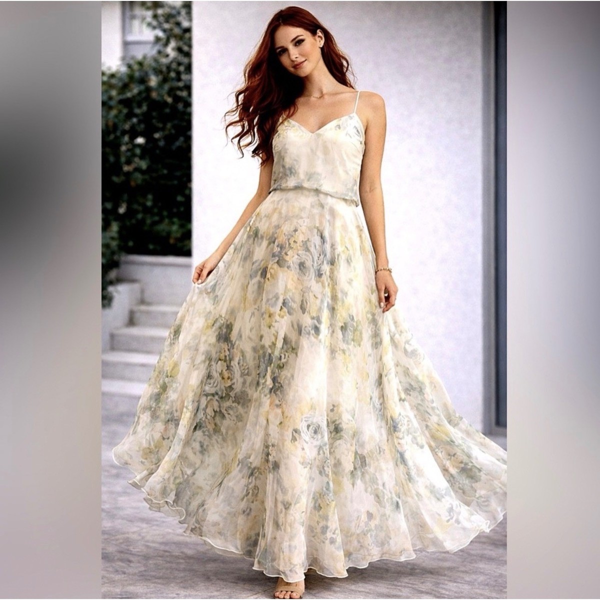 slim fit dress slacks Jenny Yoo Bridesmaid Dress Gabriela Moss main image 0