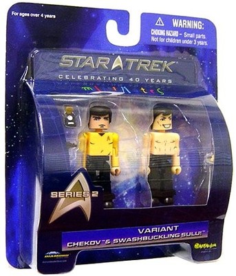 Diamond Select Toys Star Trek Original Series Minimates Series 2 Chekov & Su